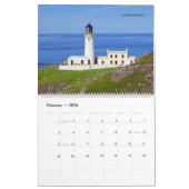 Schottische Leuchttürme Kalender (Feb 2026)
