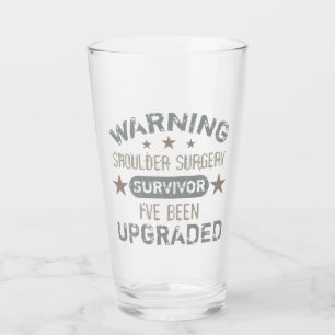 Schouder Humor chirurgie Glas