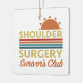 Schouderchirurgie Herstel Humor Keramisch Ornament (Links)