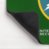 Schouderlap van de veiligheidsdienst van het leger muismat (Hoek)