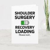 Schouderoperatie | Schoudervervanging Kaart (Voorkant)
