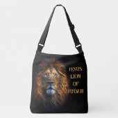Schoudertas Jesus Christus Leeuw Van Juda Crossbody Tas (Voorkant)