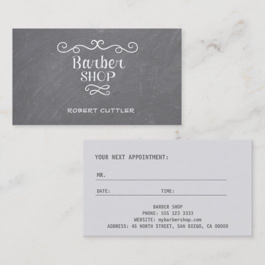 schouderwerker witzwoegen afsprakenkaartje (Voorkant / Achterkant)