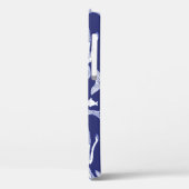 Schouderzeemeermin en vispatroon in  vorm; Case-Mate iPhone case (Achterkant / Links)