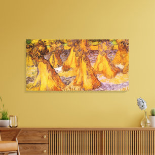 Schoven Tarwe door Vincent van Gogh Canvas Afdruk