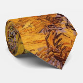 Schoven Tarwe door Vincent van Gogh Stropdas (Opgerold)