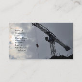 Schraansilhouet Visitekaartje (Achterkant)