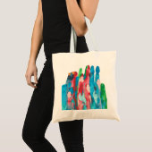 Schraapkunst van Piper Tote Bag (Voorkant (product))