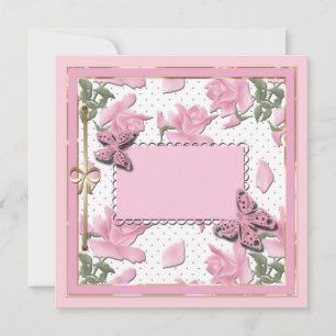 Schrapboek roze