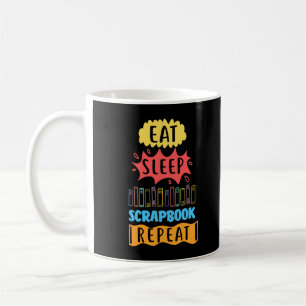 Schrapboekende Humor Funny Cratigs Book Lover Koffiemok