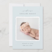 Schrapboekje | Aankondiging van de foto ter geboor (Voorkant)