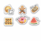 Schrapboekkoek Sticker (Voorkant)
