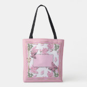 Schrapboekroze Draagtas (Achterkant)