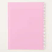 Schrapboekroze Planner (Achterkant)