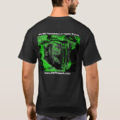 Schrappen aan de zijkant t-shirt (Achterkant)