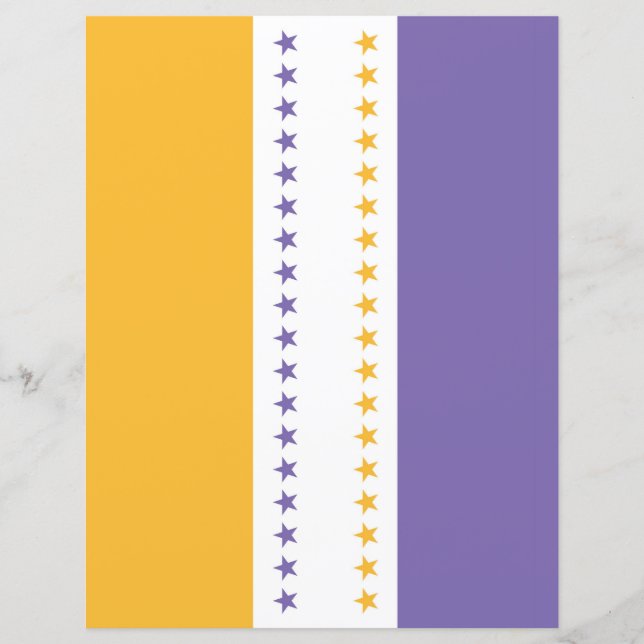 Schrappen van de vlag van de overwinnende ster (Voorkant)