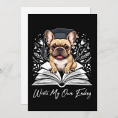 Schreef Mijn Eigen Einde Kaart (Voorkant / Achterkant)