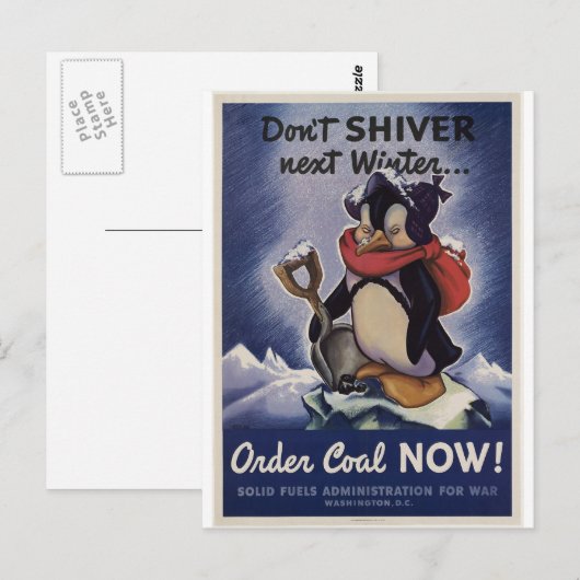 Schreef nu geen volgende winterbestelling. briefkaart (Voorkant / Achterkant)