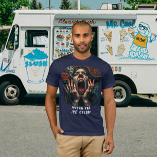 Schreeuw om ijs Hauntingly Funny Mannen T-shirt