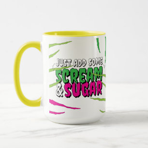 Schreeuw & Suiker Pret Fun Zombie Bekrast Mok
