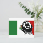 Schreeuw voor Mexico Briefkaart (Staand voorkant)