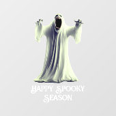 Schreeuwende geest raamsticker (Vel)