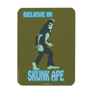 SCHREEUWSOEP! Geloof in Skunk Ape Magnet Magneet