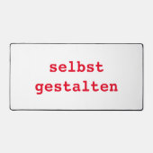  Schreibtischunterlage selbst gestalten Bureaumat (Voorkant)