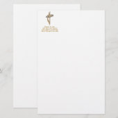 Schrift Briefpapier (Voorkant / Achterkant)