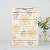 Schrift briefpapier (Staand voorkant)