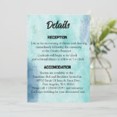 Schrift bruiloft details Kaart heb ik gevonden gro (Staand voorkant)