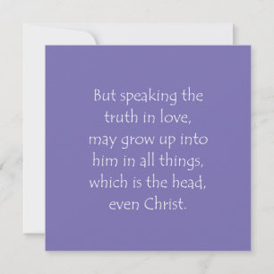 Schrift Ephesians 4 15 Kaart