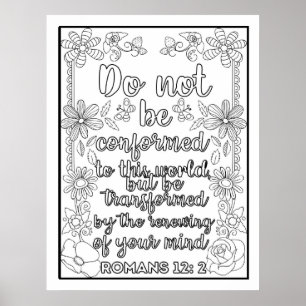Schrift kleur me poster