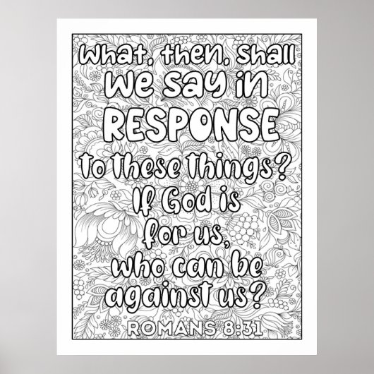 Schrift kleur me  poster (Voorkant)