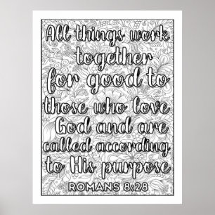Schrift kleur me poster