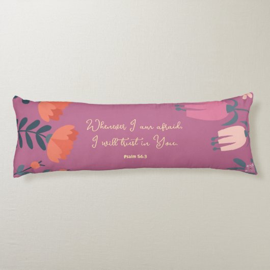 Schrift Lichaamskussen (Achterkant)