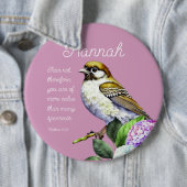 Schrift Mattheüs 10:31 Ronde Button 6,0 Cm (In situ)