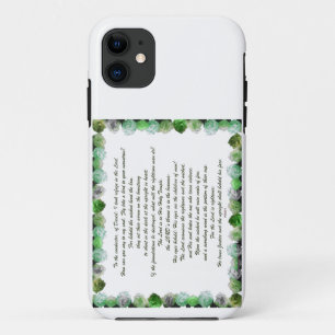 Schrift, psalm 11, Bijbelversie, iPhone 11 Hoesje