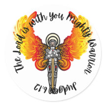 Schrift Sticker (Rechters 6:12)