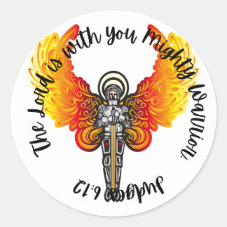 Schrift Sticker (Rechters 6:12)