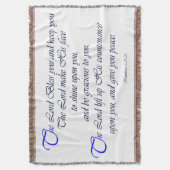 Schrift zonder schroefdraad deken (Voorkant Verticaal)