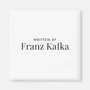 Schriftelijk door Franz Kafka Magneet