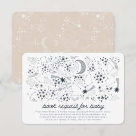 Schriftelijk in het Baby-verzoek voor Stars Couple Kaart