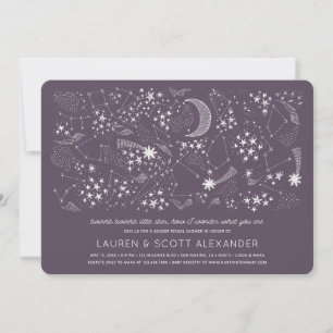 Schriftelijk in het Stars Gender Reopenbaart Baby  Kaart