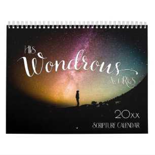 Schriftkalender - Zijn wonderbaarlijke werken Kalender