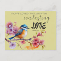 Schriftuur Groetkaart Eeuwige Liefde