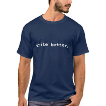 Schrijf Betere Mannen tee Shirt