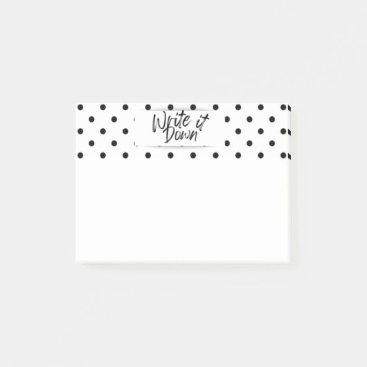 Schrijf het neer post-it® notes (Voorkant)