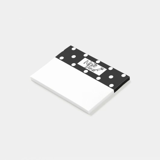 Schrijf het op! post-it® notes (Schuin)