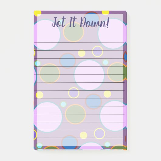 Schrijf het op! post-it® notes (Voorkant)